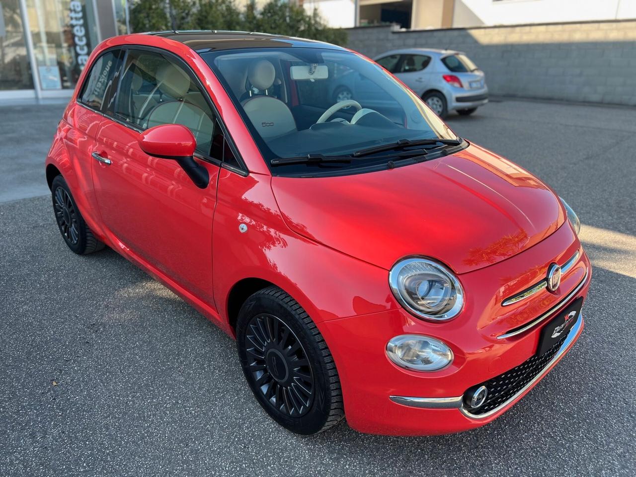 Fiat 500 1.2 LOUNGE 69cv OK NEOPAT. TETTO PAN/TEL/15" PERF.