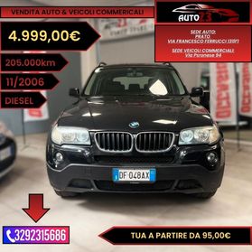 Bmw X3 2.0d cat Futura Manuale 150CV *Gancio Traino