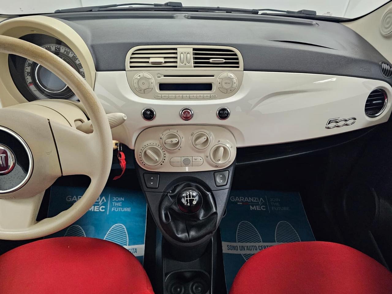 Fiat 500 1.2 Lounge - NeoPatentati