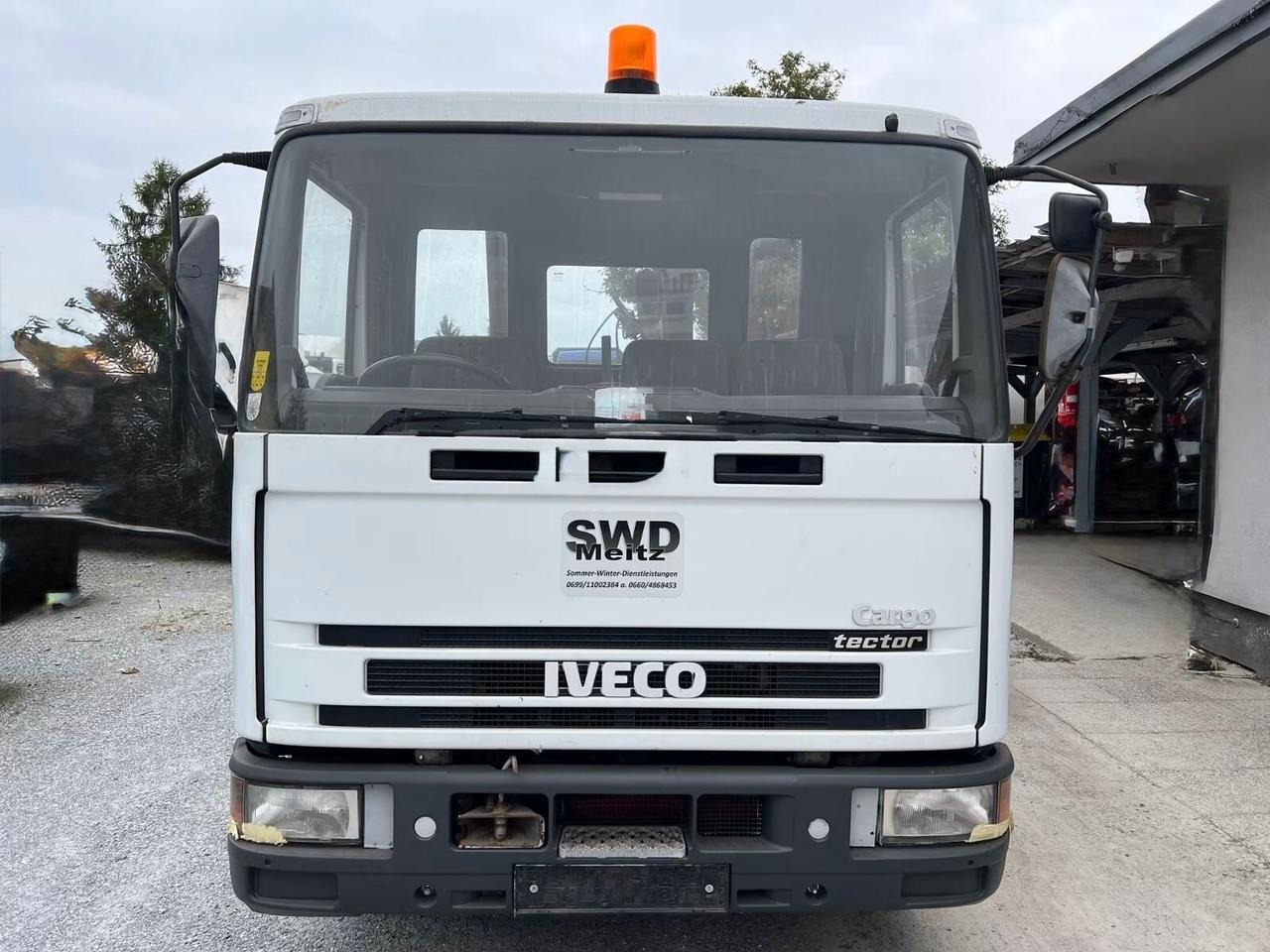 IVECO EUROCARGO TECTOR 75E15 RIBALTABILE CON GRU E BENNA