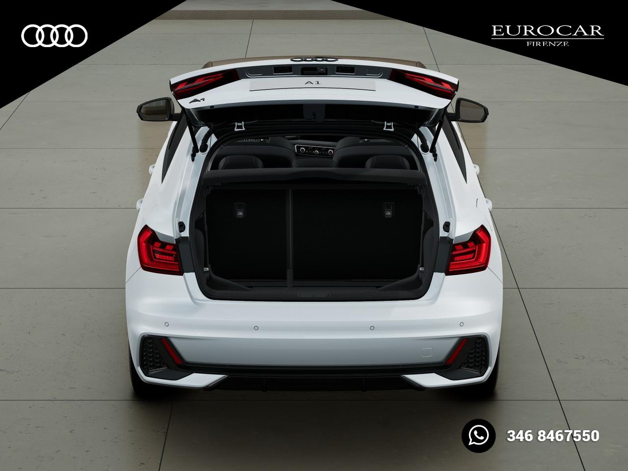 Audi A1 sportback 30 1.0 tfsi identity black 116cv s-tronic