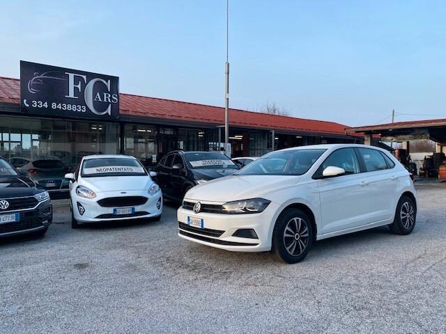 VOLKSWAGEN POLO 1.0 MPI 5 PORTE - NEOPATENTATO - 12 MESI GARANZIA EUROPEA