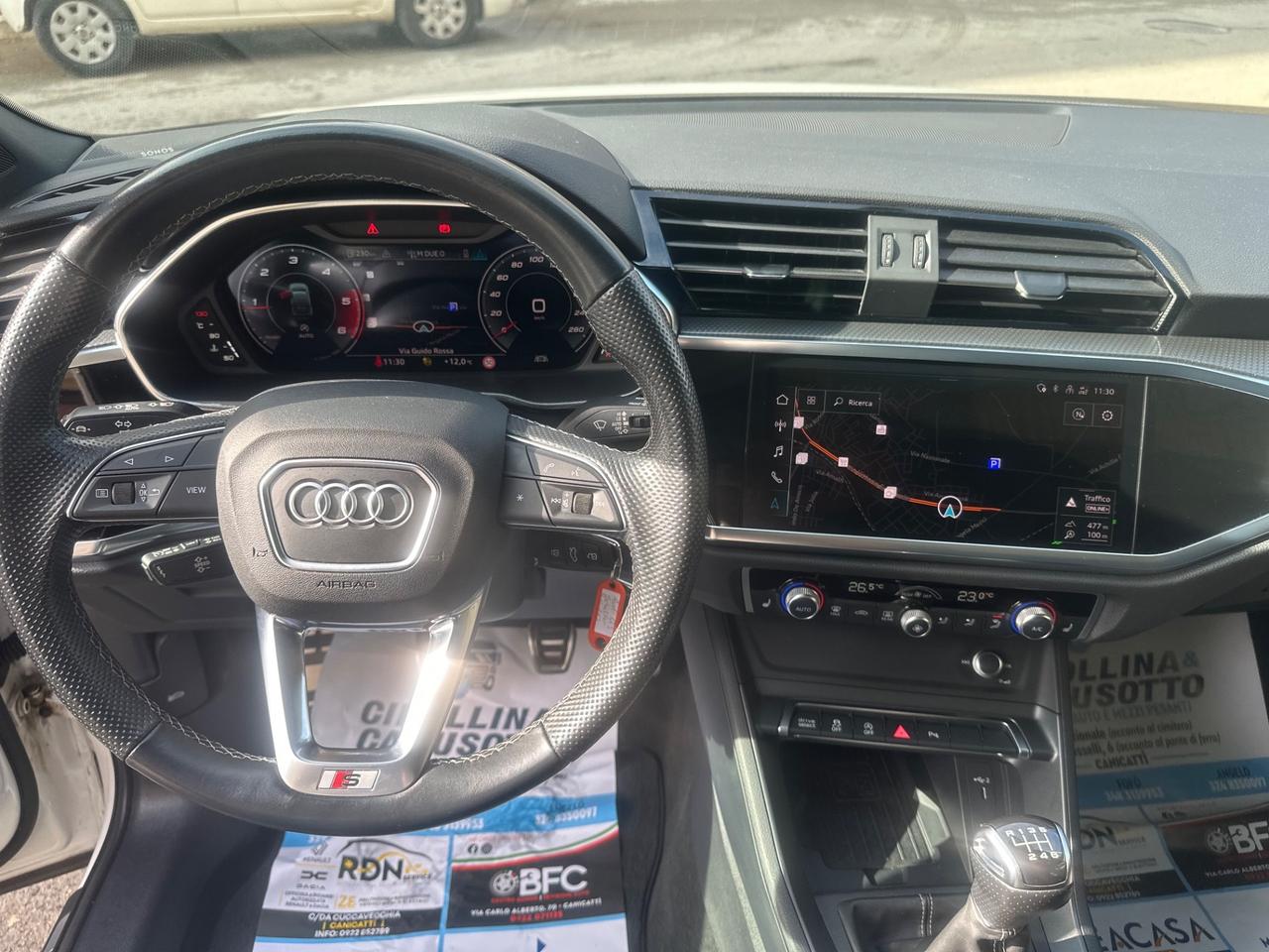 Audi Q3 SPB 35 TDI S line 10/2023 KM 106928 CERT 1PROP