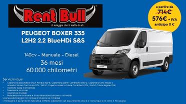 NOLEGGIO A LUNGO TERMINE PEUGEOT BOXER