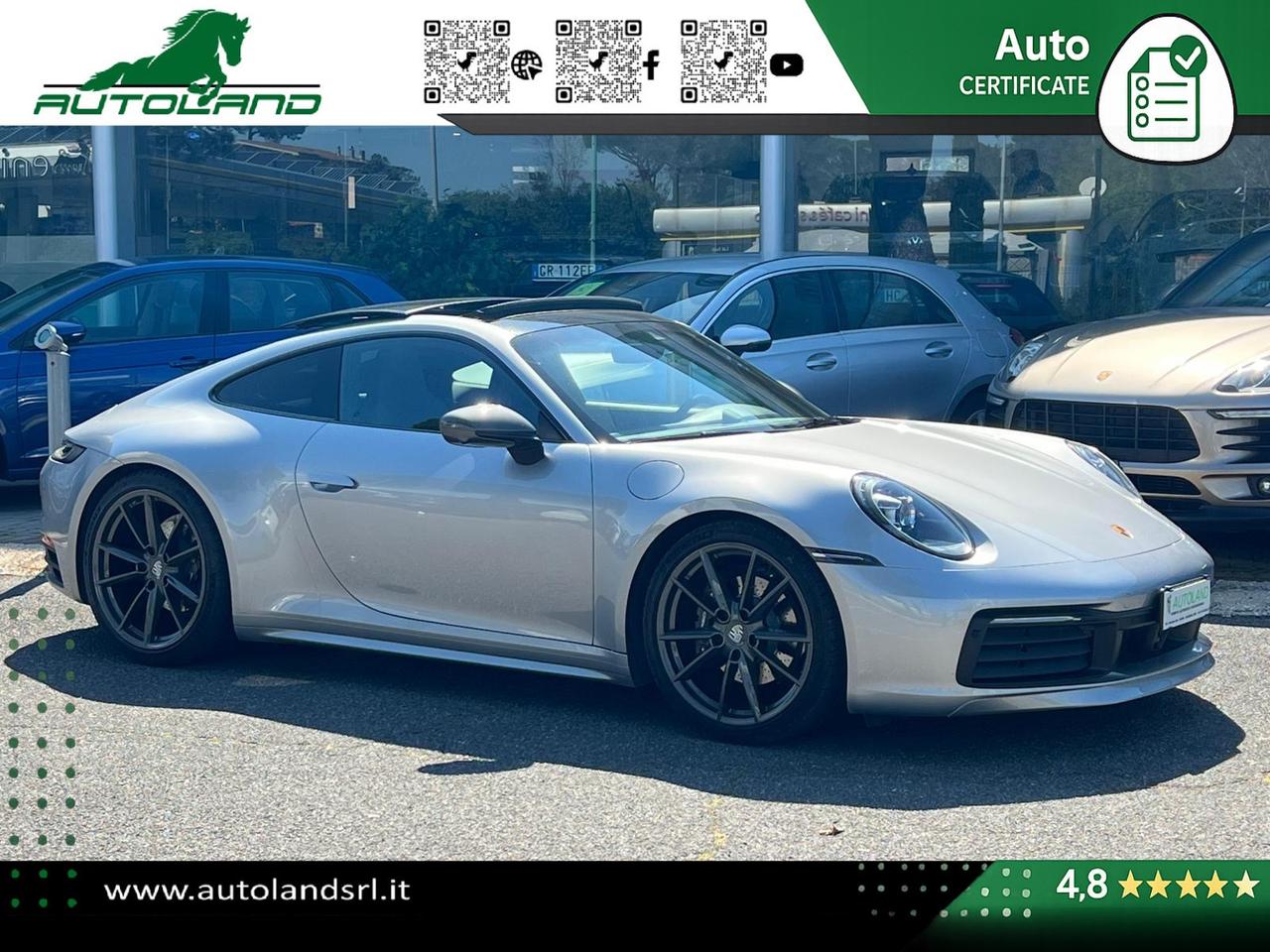 Porsche 992 Coupé 3.0 Carrera T auto UNIPRO UFFICIALE LIFT