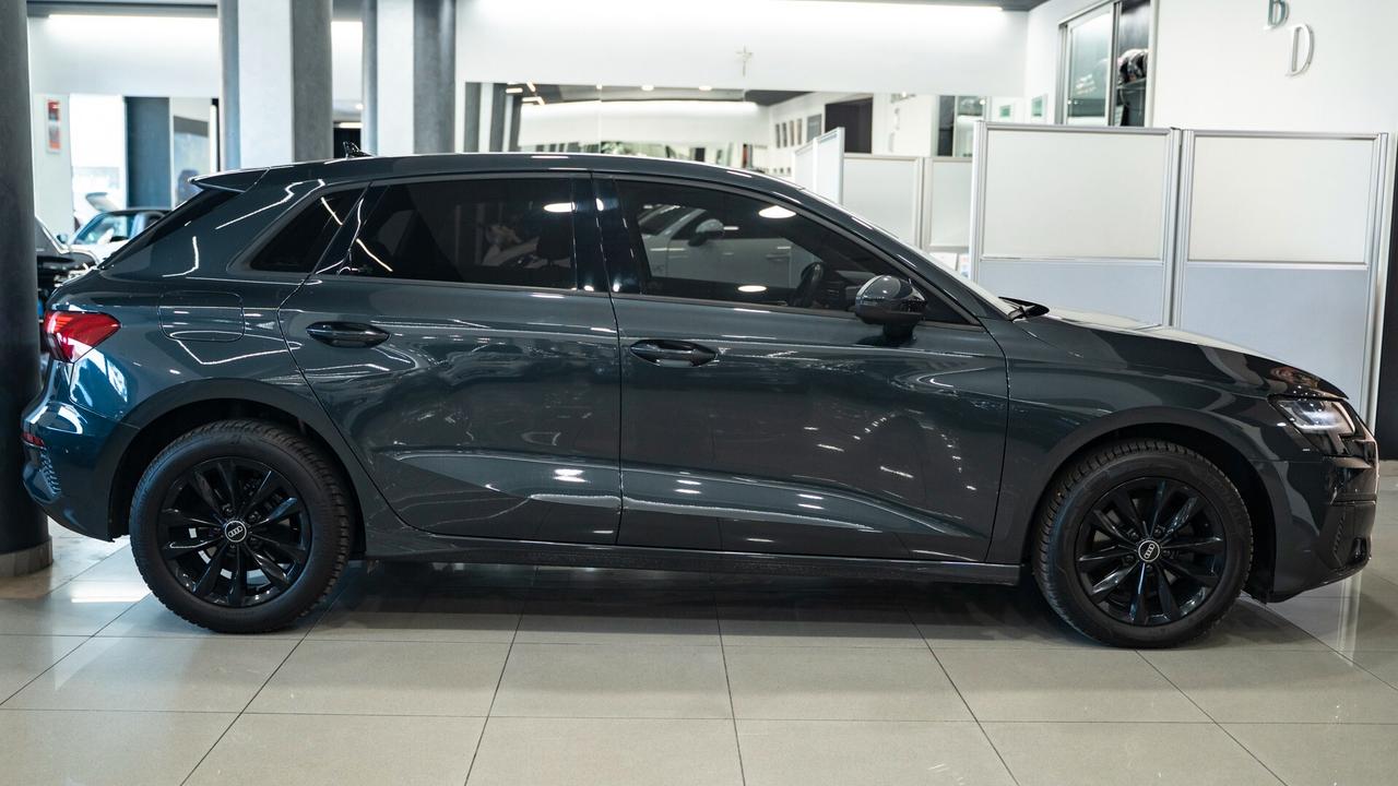 Audi A3 SPB 30 TDI S TRONIC SPORT BLACK EDITION NAVI FULL OPTIONAL