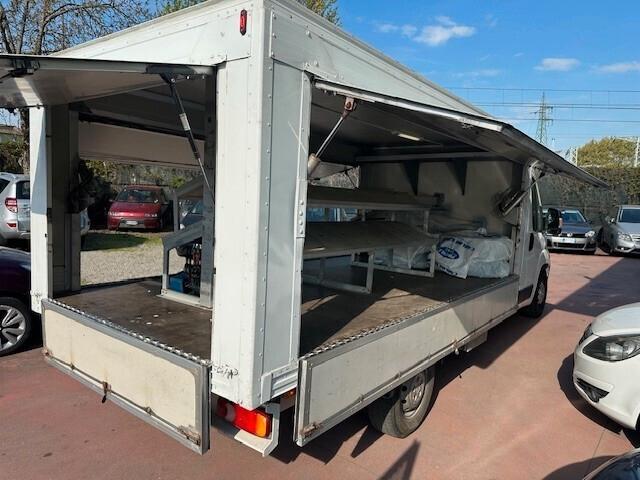 Peugeot Boxer 335 2.0 BlueHDi 130CV PL Cassonato Acciaio, Stand Ortofrutta!!