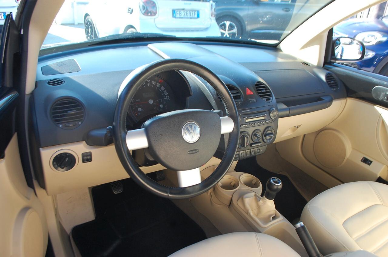 Volkswagen New Beetle Cabrio 1.9 TDI 100CV Uff Italy Lega Pelle