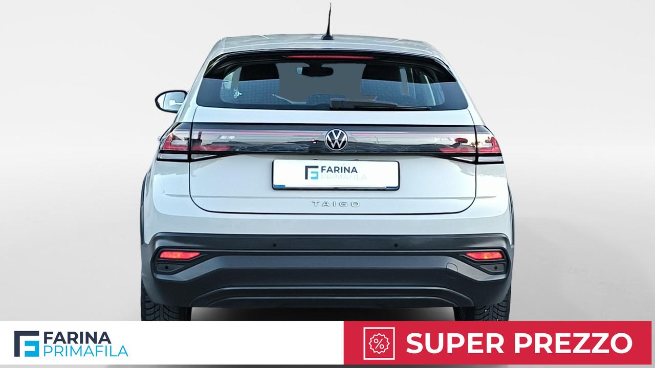 VOLKSWAGEN Taigo - Taigo 1.0 tsi Life 95cv