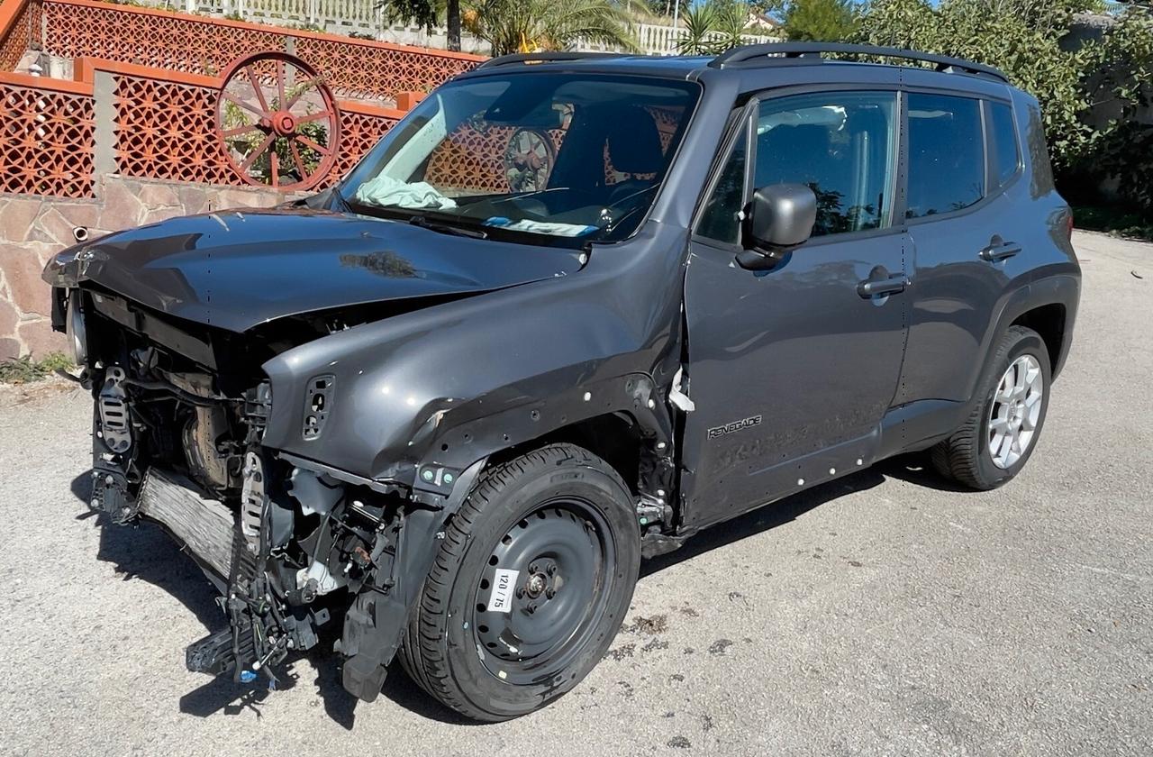 Jeep Renegade 1.6 Mjt 130 CV Limited - incidentata