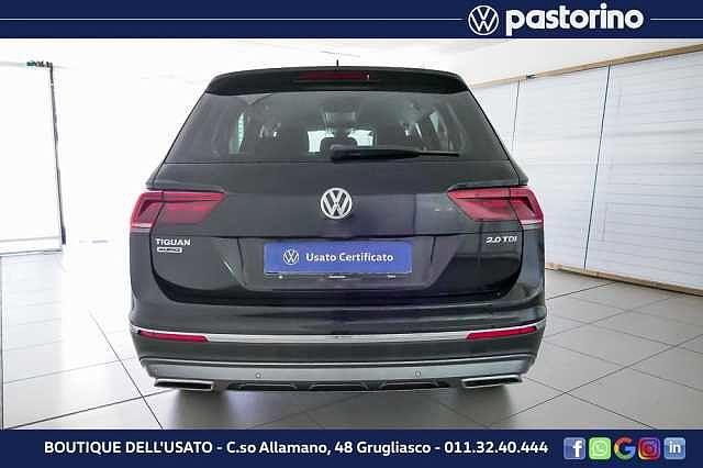 Volkswagen Tiguan Allspace Mark 1 Facelift (2021) 2.0 TDI SCR DSG Advanced - 7 posti