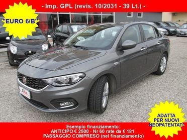 FIAT Tipo 1.4 95cv 4p. Easy 6M - Imp. GPL - "DA VETRINA"