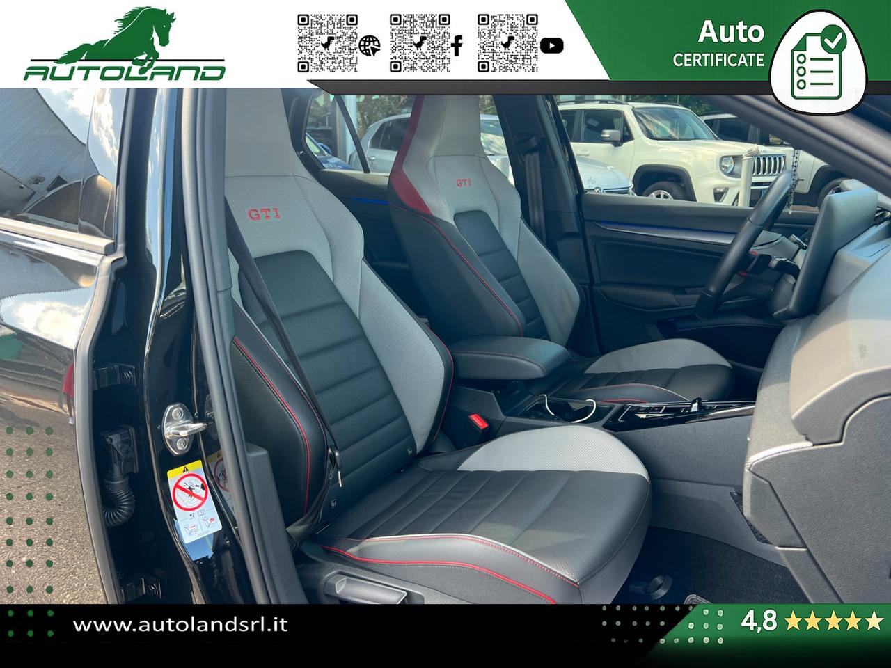 Volkswagen Golf 2.0 tsi GTI 265cv dsg TETTO - HEAD UP - PELLE - SEDILI VENTILATI