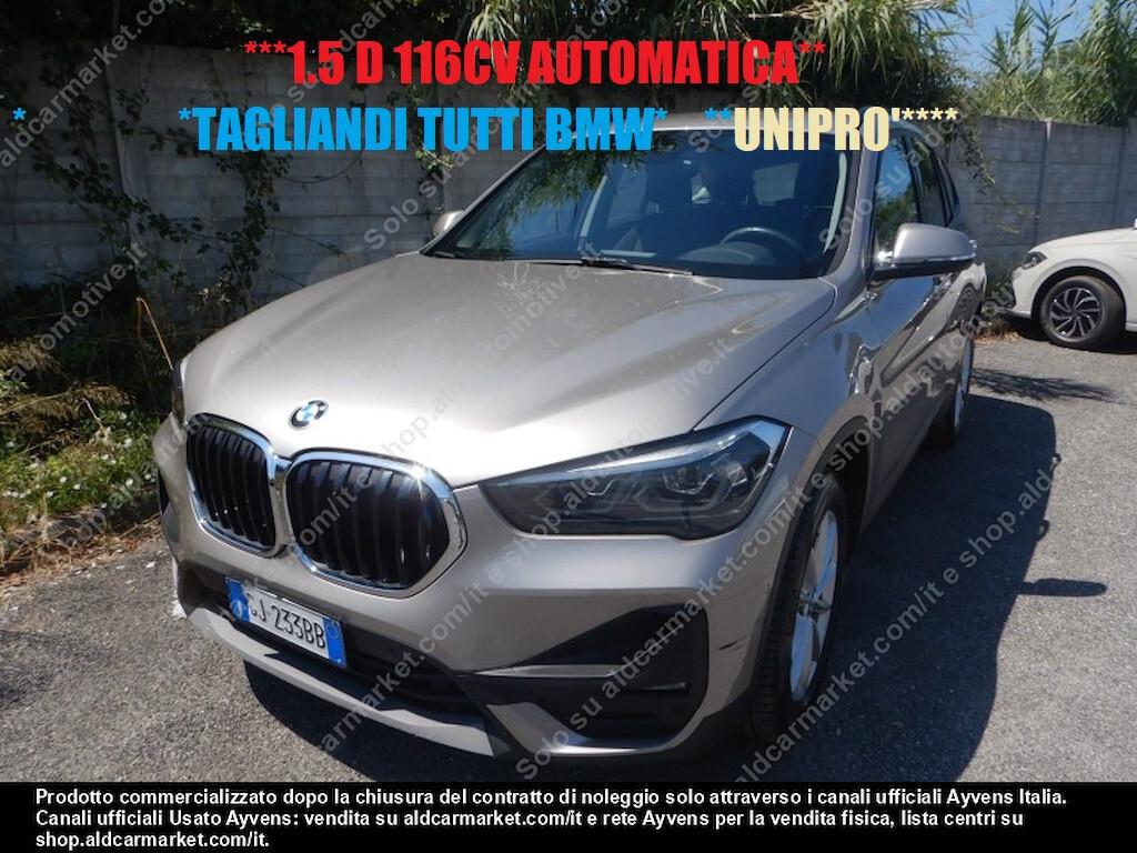 Bmw X1 1.5D 116CV AUTOMATICA PREZZO SENZA VINCOLI UNIPRO' ITALIANA FATTURABILE GARANZIA 12M TAG
