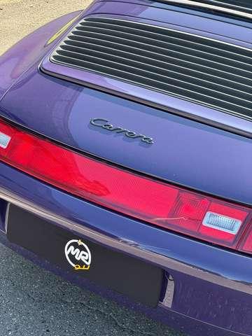Porsche 993 911 cabriolet carrera 2 amarant violet molto rara