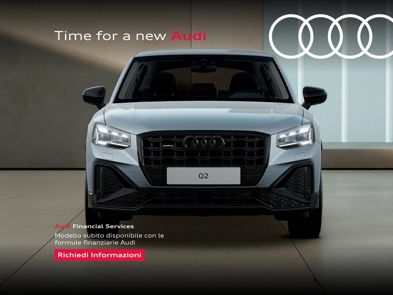 Audi Q2 35 2.0 tdi identity black quattro s-tronic