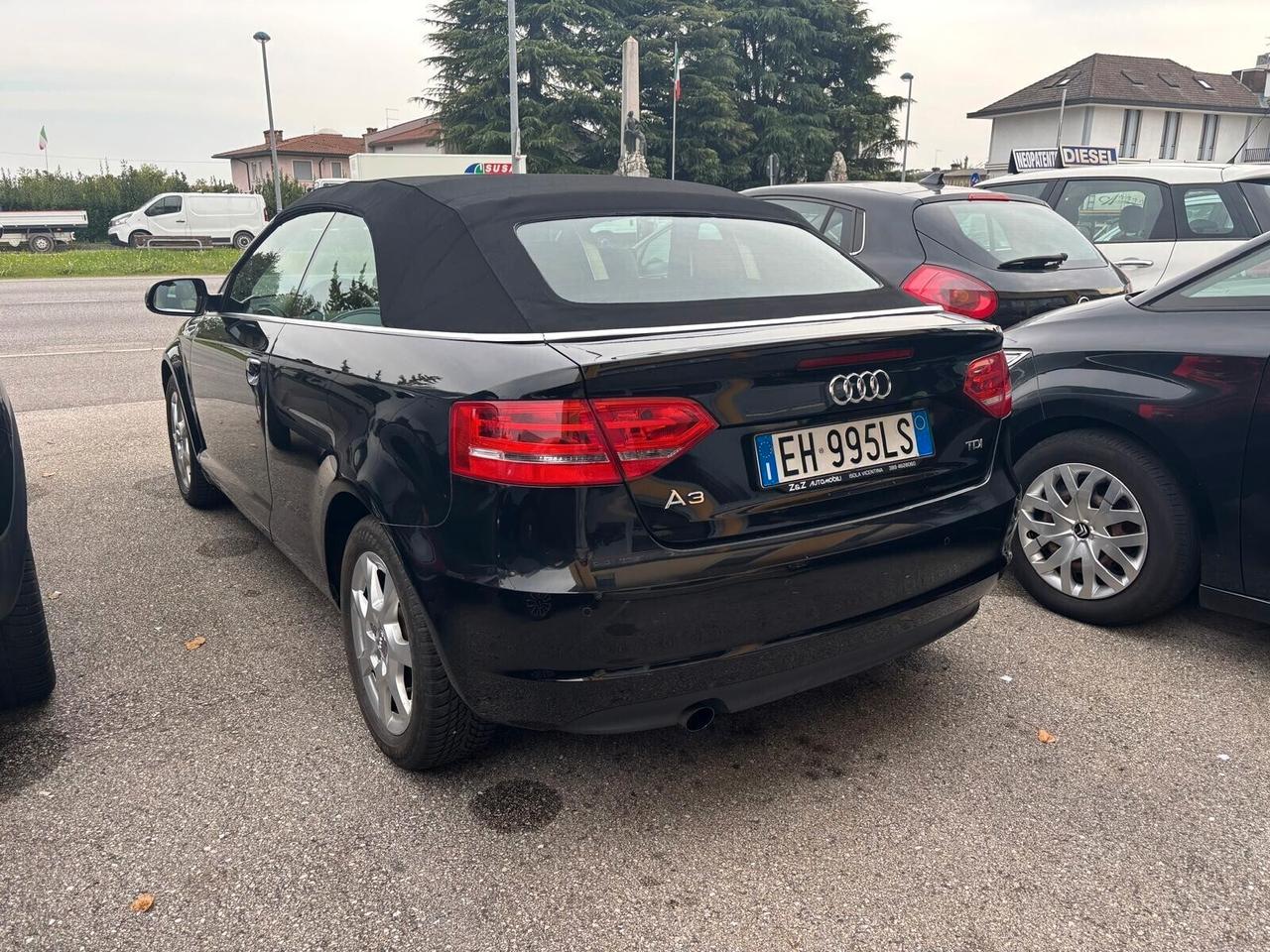 Audi A3 CABRIO ANNO 2011 1.6 105 CV OK NEOPATENTATI