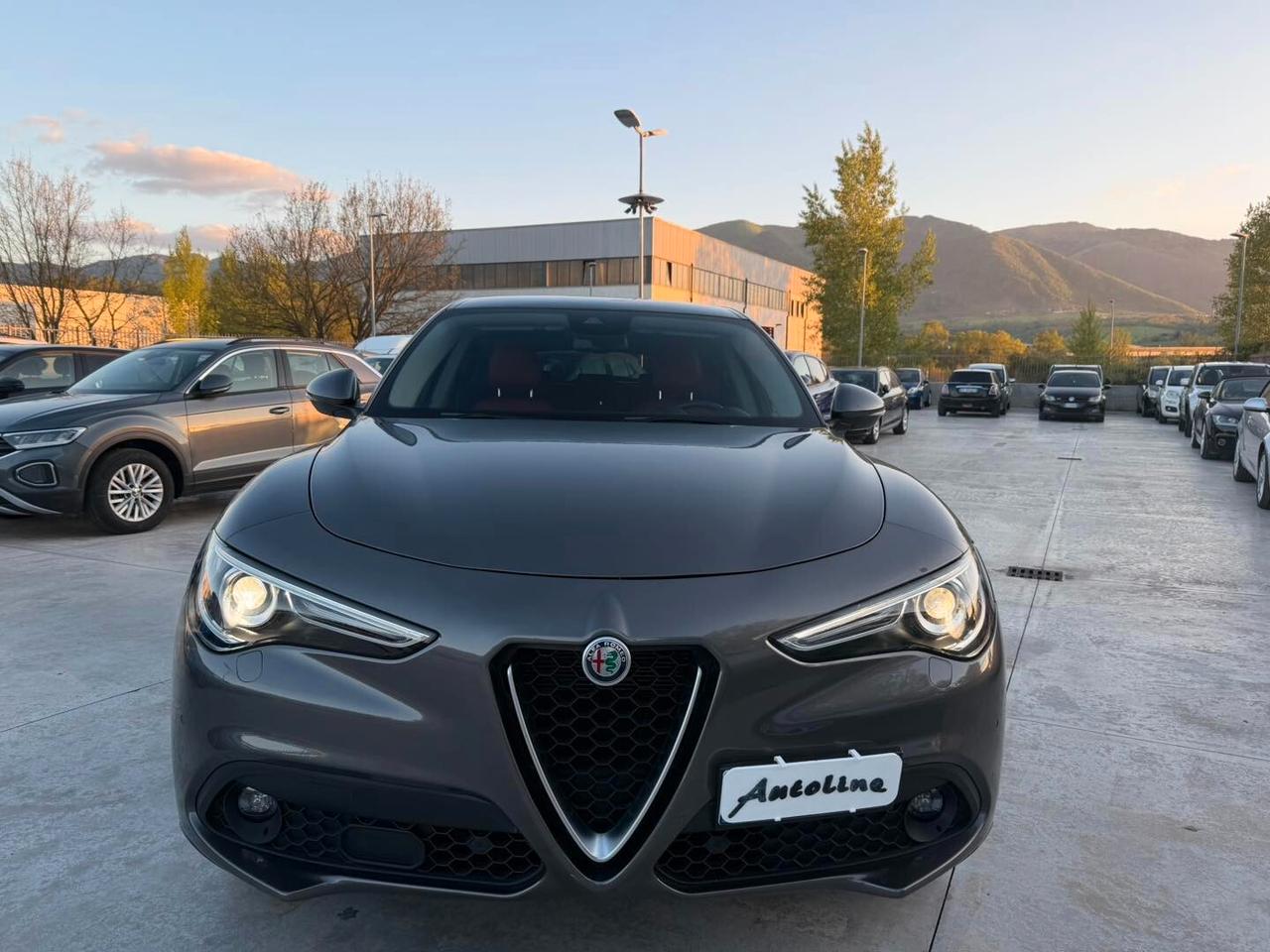 Alfa Romeo Stelvio 2.2 210CV Q4 -T.I- PELLE ROSSA