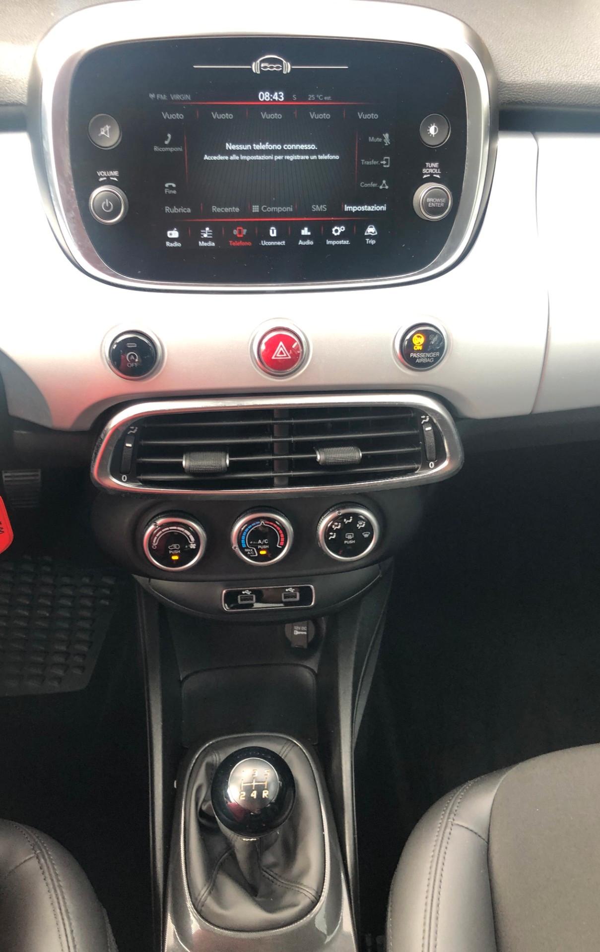 Fiat 500X 1.3 MultiJet 95 CV Connect OK NEOPATENTATI!!