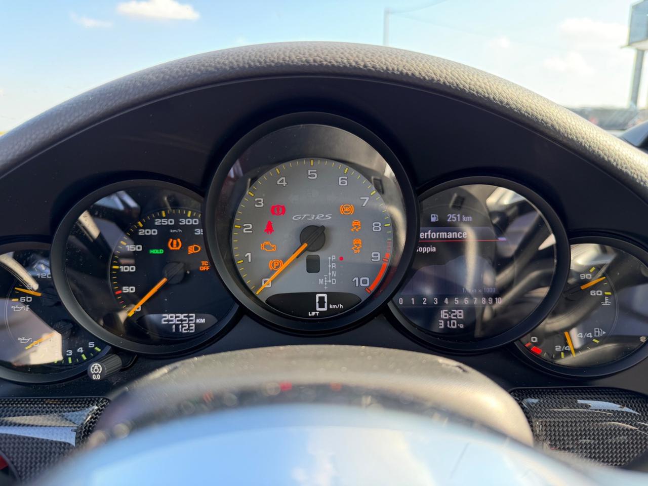 Porsche 911 GT3 RS, Italiana, Mai Pista, carbo, lift, ppf