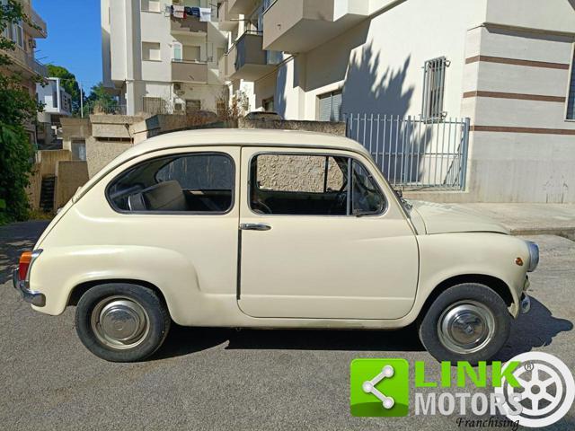 FIAT 600 D FANALONA LIBRETTO E TARGHE ORIGINALI