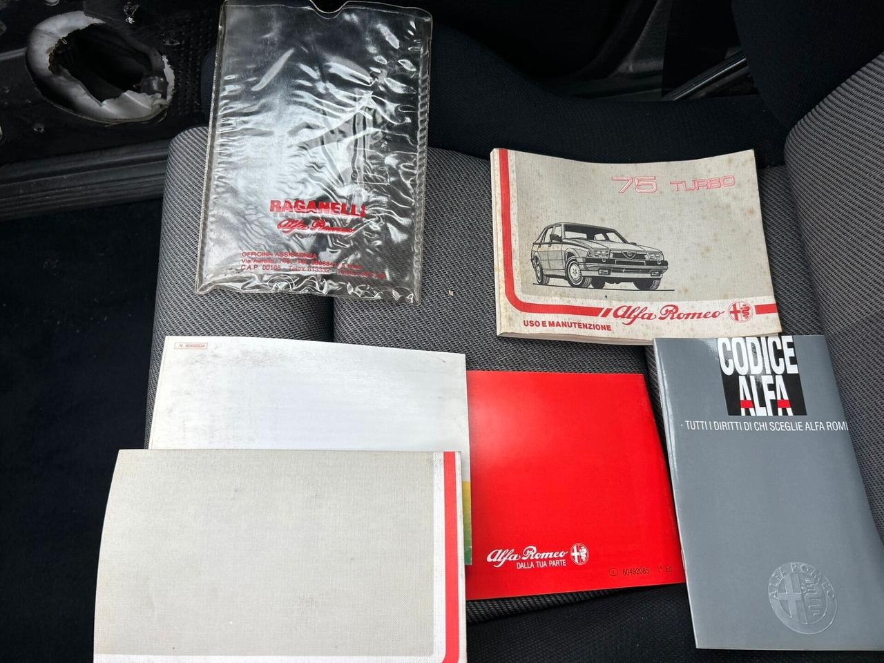 Alfa Romeo 75 1.8i turbo Quadrifoglio Verde A.S.N.