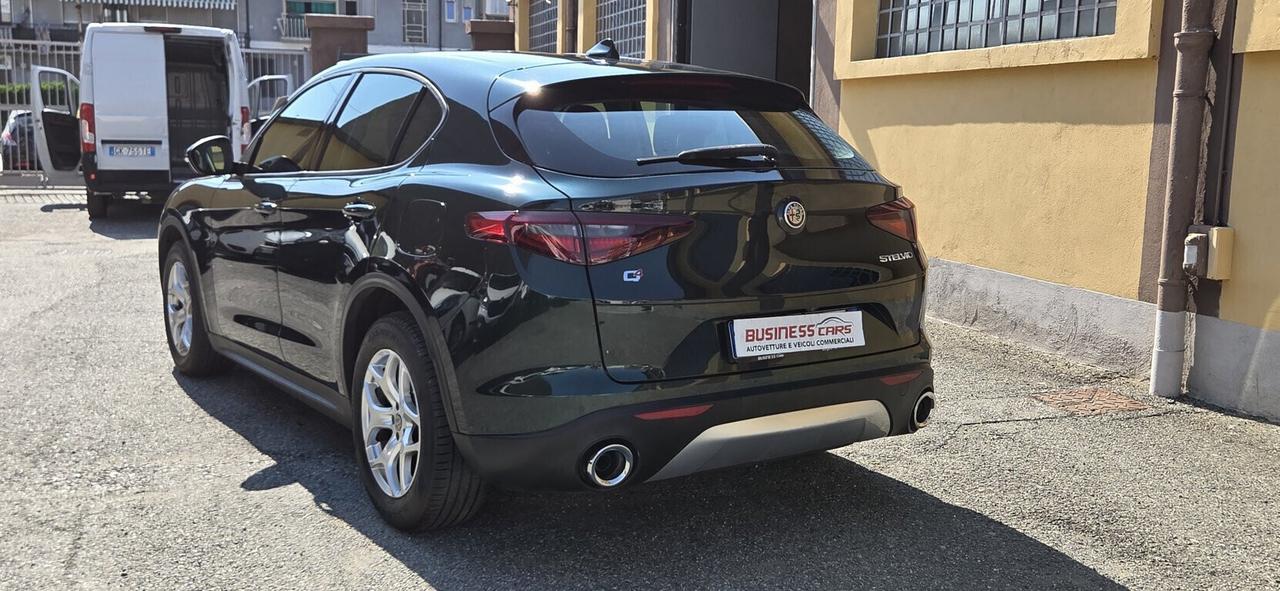 Alfa Romeo Stelvio 2.2 Turbodiesel 190 CV AT8 Q4 Business-km. 77.000 - UNICO PROPRIETARIO!TAGLIANDO+KIT DISTRIBUZIONE COMPLETO APPENA ESEGUITO