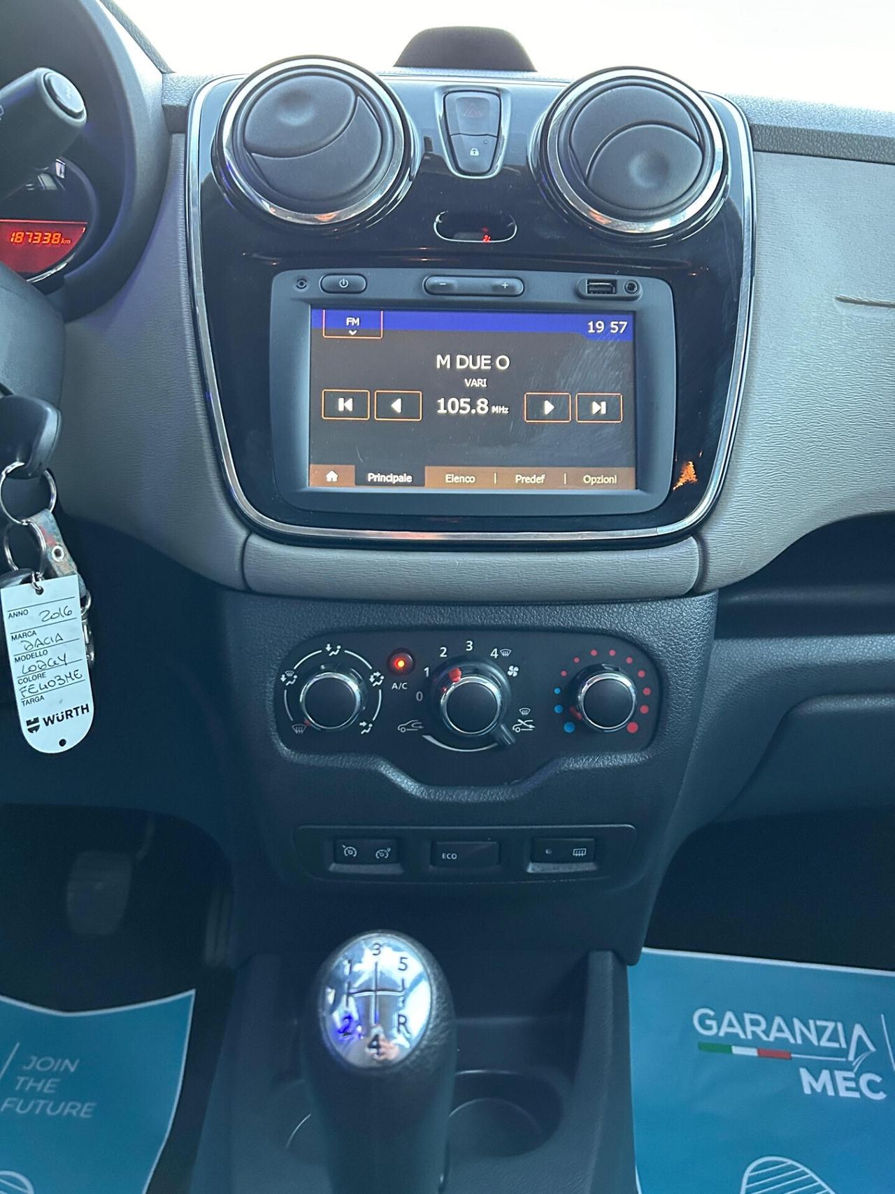 Dacia Lodgy 1.5 dCi 8V 90CV Start&Stop 7 posti Lauréate