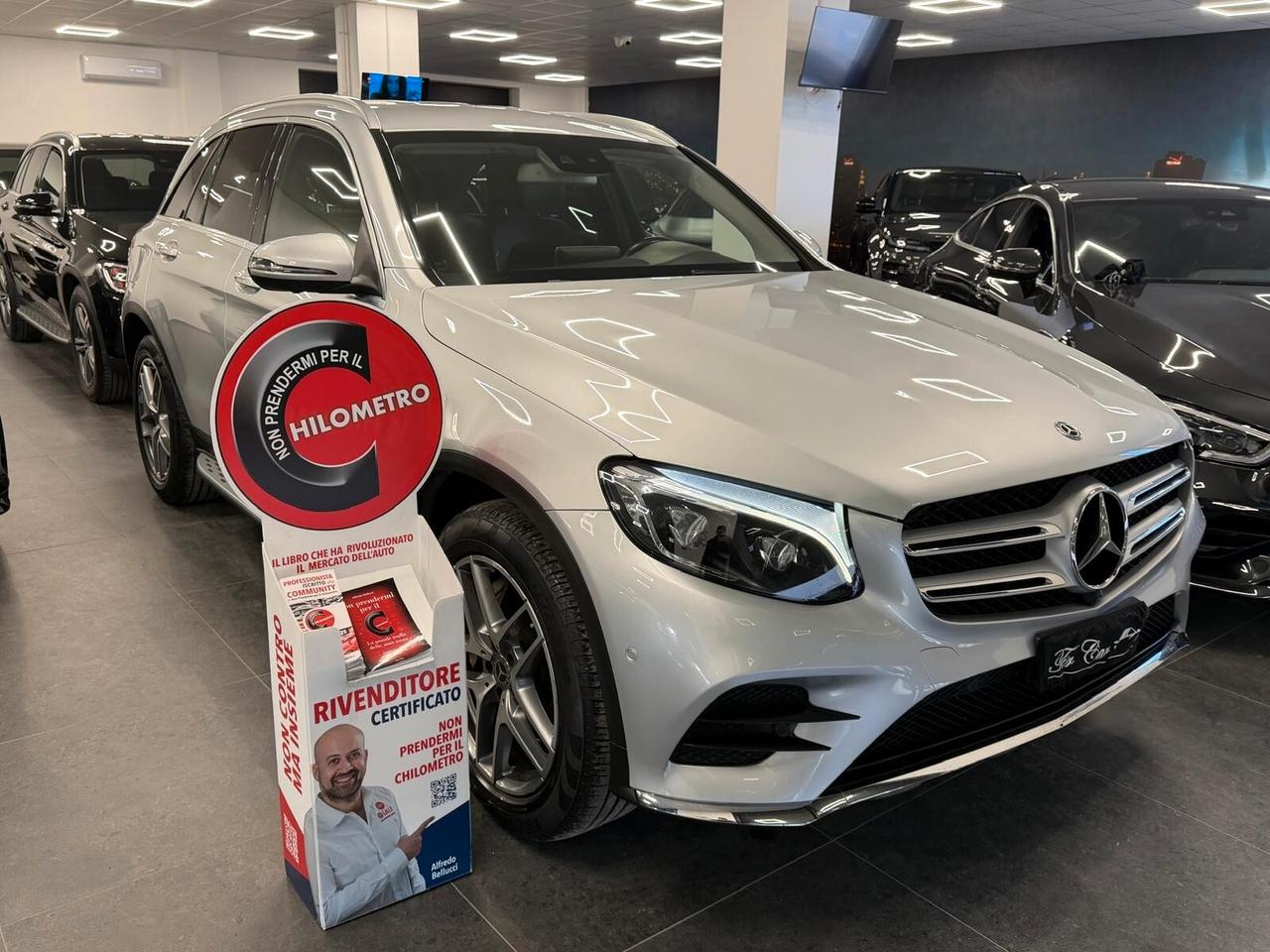 MERCEDES-BENZ GLC 250D 4MATIC PREMIUM 2.2 204CV PELLE NAVI CAM360° ANNO 2018