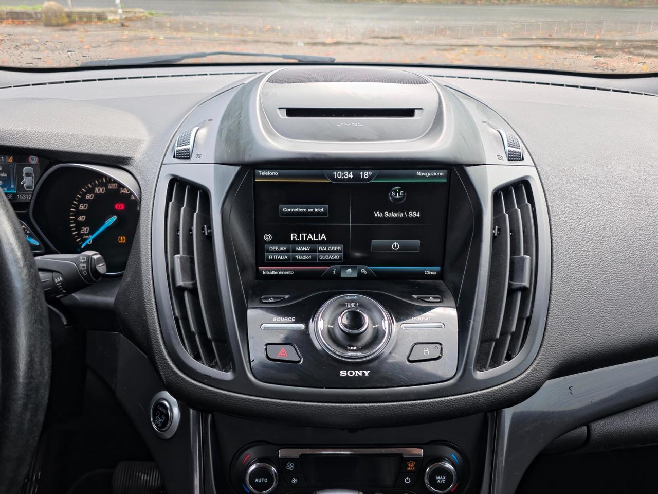 Ford Kuga 2.0 TDCI 150 CV S&S 4WD Powershift Titanium E6B Automatico 2016