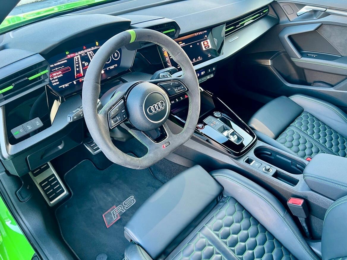 Audi A3 RS 3 SPB TFSI quattro S tronic Freni Carboceramica+Tetto FULL