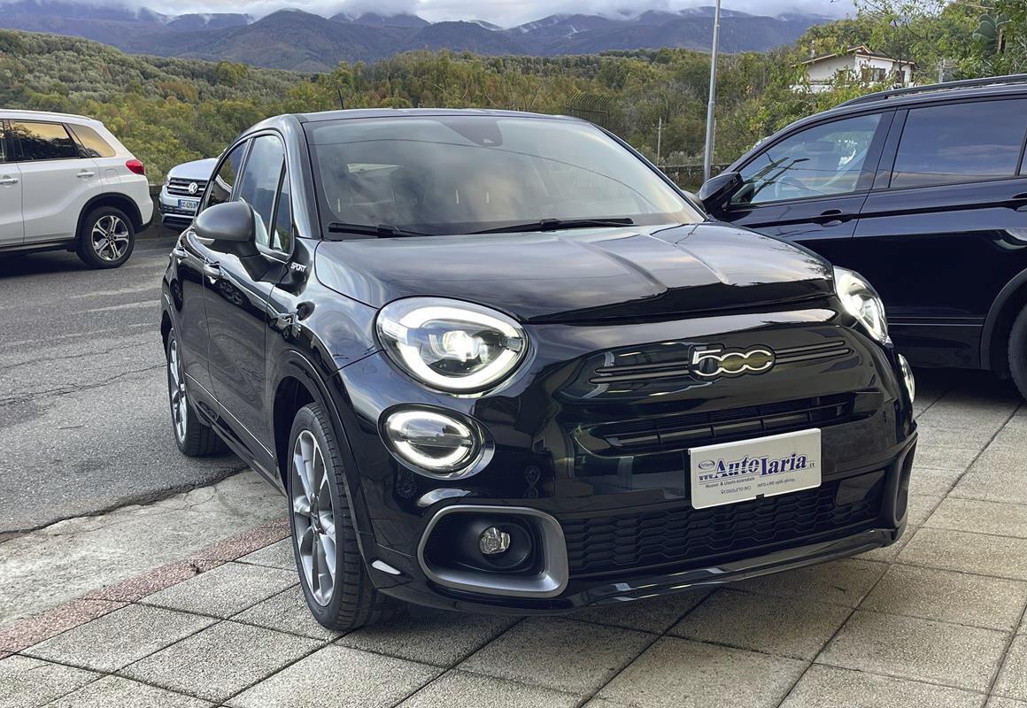 Fiat 500X 1.6 Mjt 130 CV Sport Restyling "Fari Full LED, Gruppi ottici poster Bracciolo, cerchi 18"
