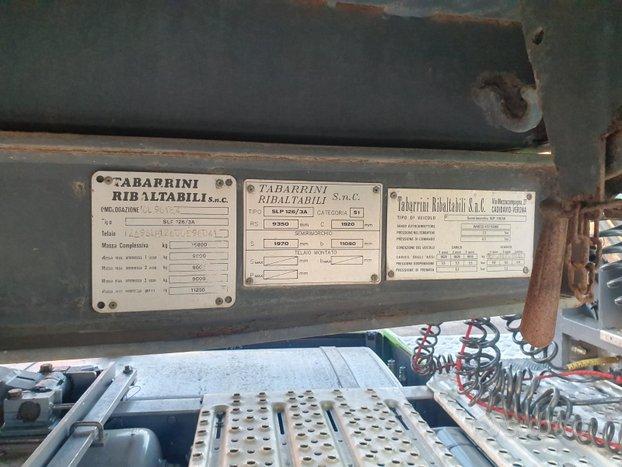 Semirimorchio vasca ribaltabile MENCI