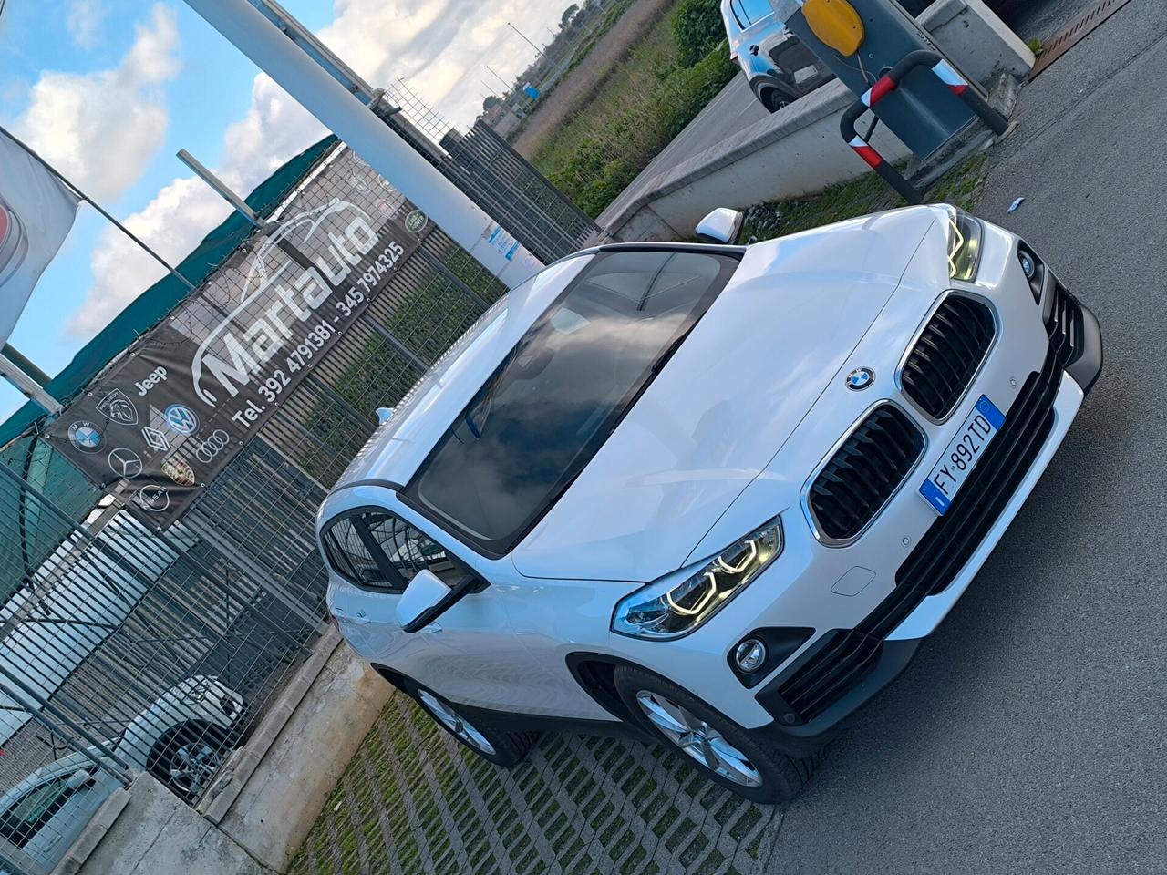 BMW X2 118D SDRIVE AUTOMATICO 09/2019 KM 69.000 TAGLIANDI BMW