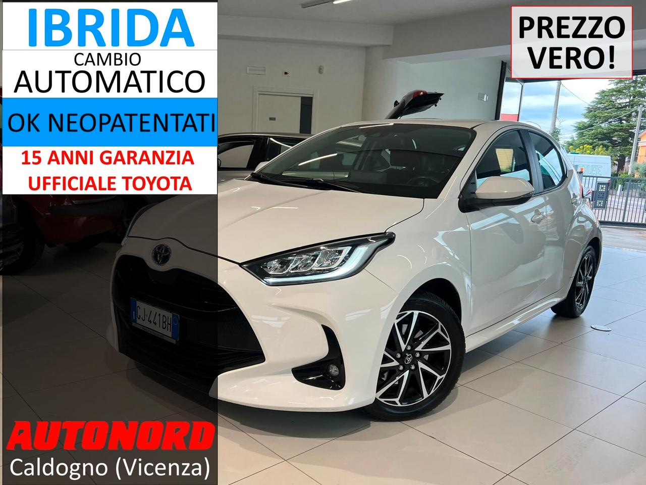 Toyota Yaris 1.5 Hybrid 5 porte Trend