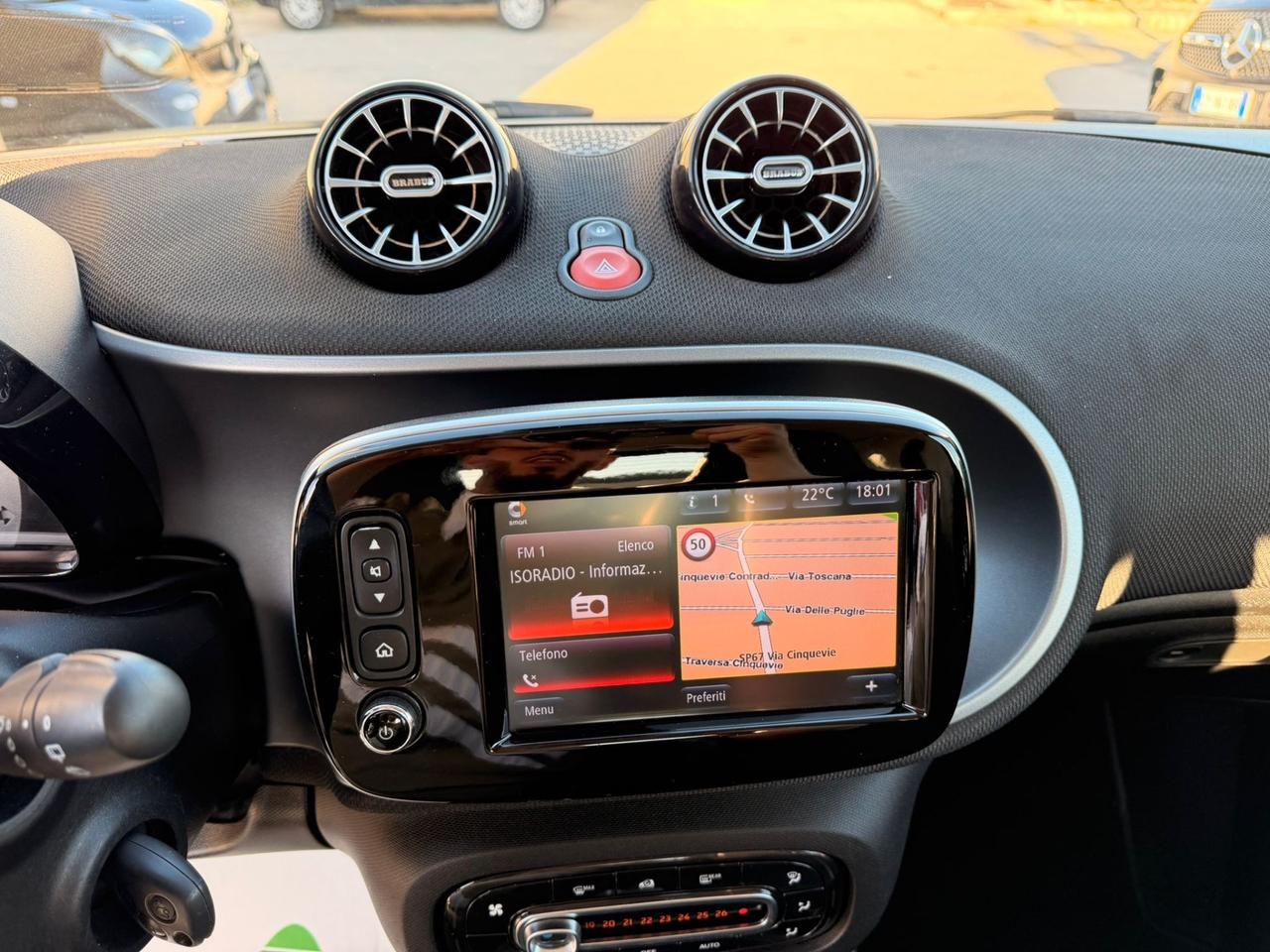 Smart ForTwo Parisblue Prime 1.0 71cv PACK BRABUS INTROVABILE !!!