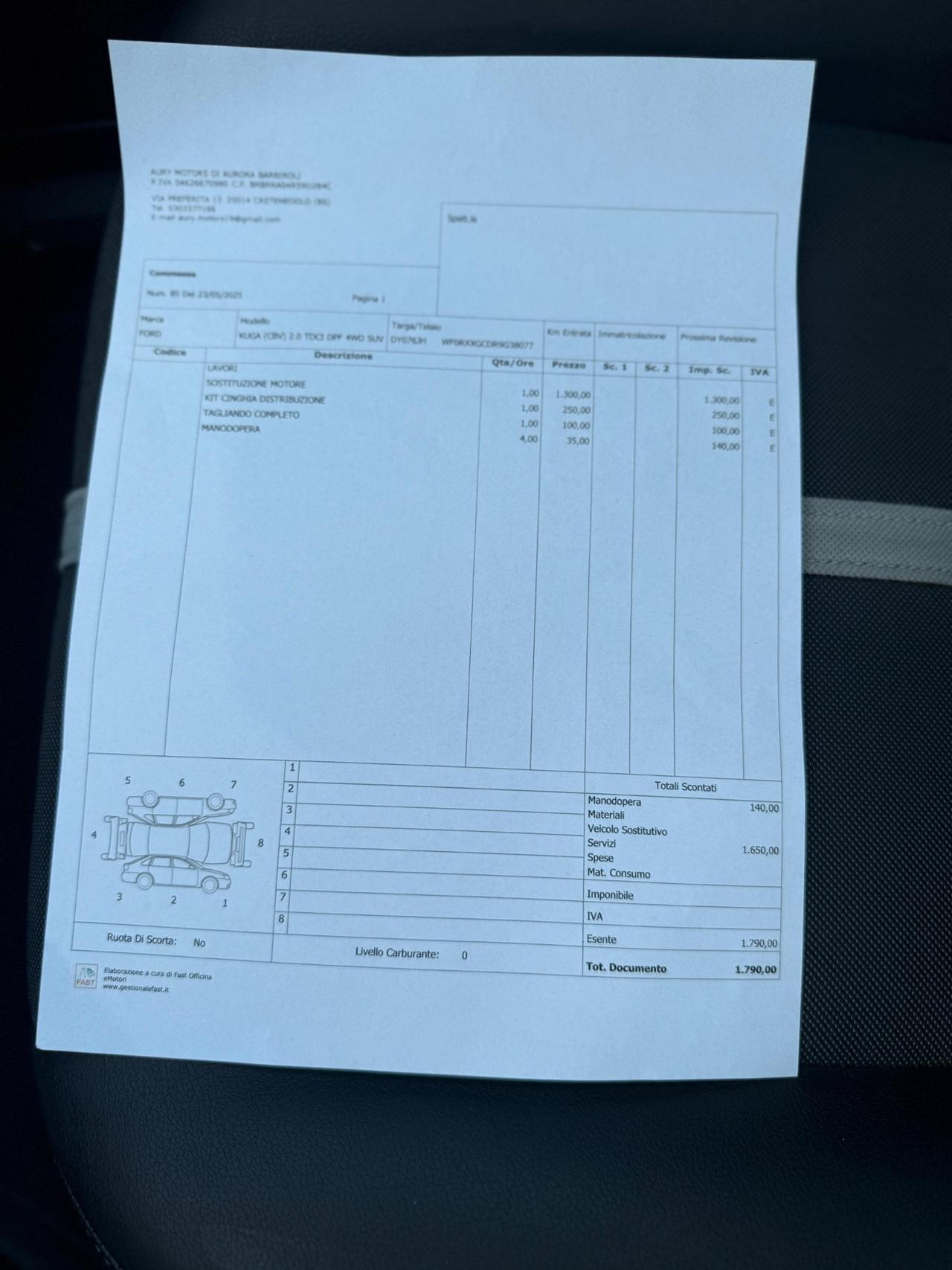 Ford Kuga 2.0 TDCi 136 CV 4WD Titanium DPF