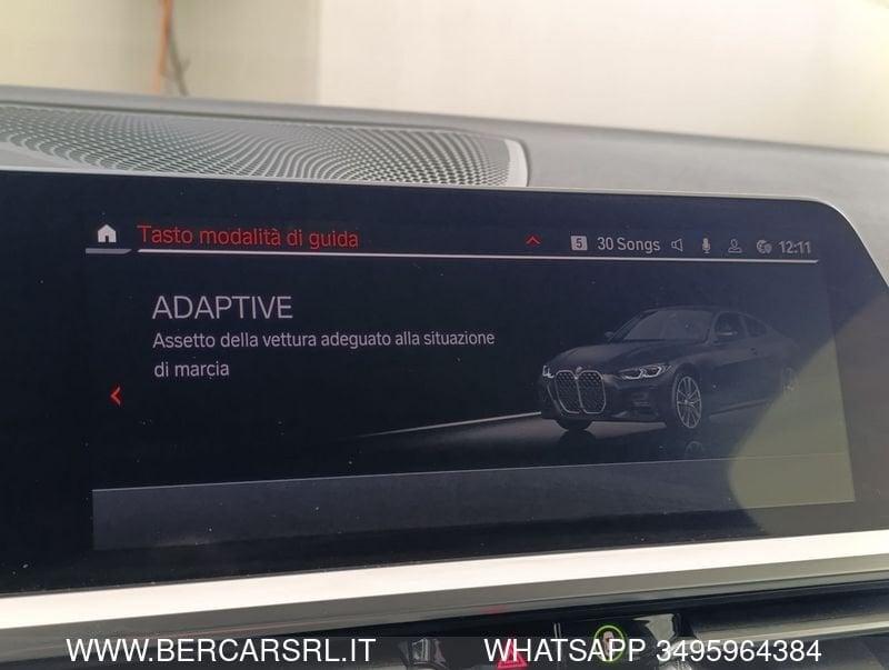 BMW Serie 4 Coupé 430d 48V xDrive Coupé Msport*PROIETTORI LASER*TELECAMERA*PDC*