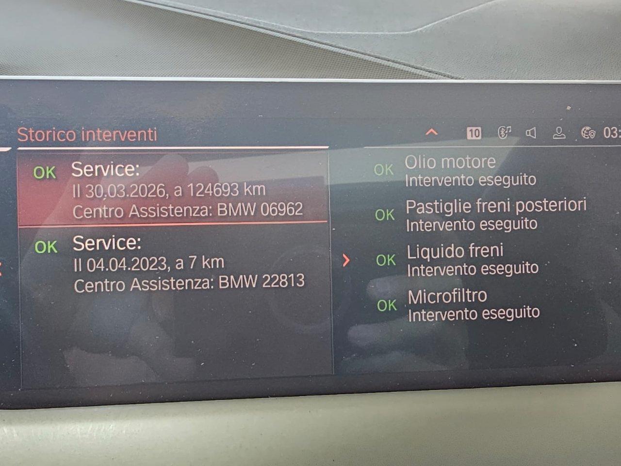 BMW 116 d Advantage auto + TETTO APRIBILE