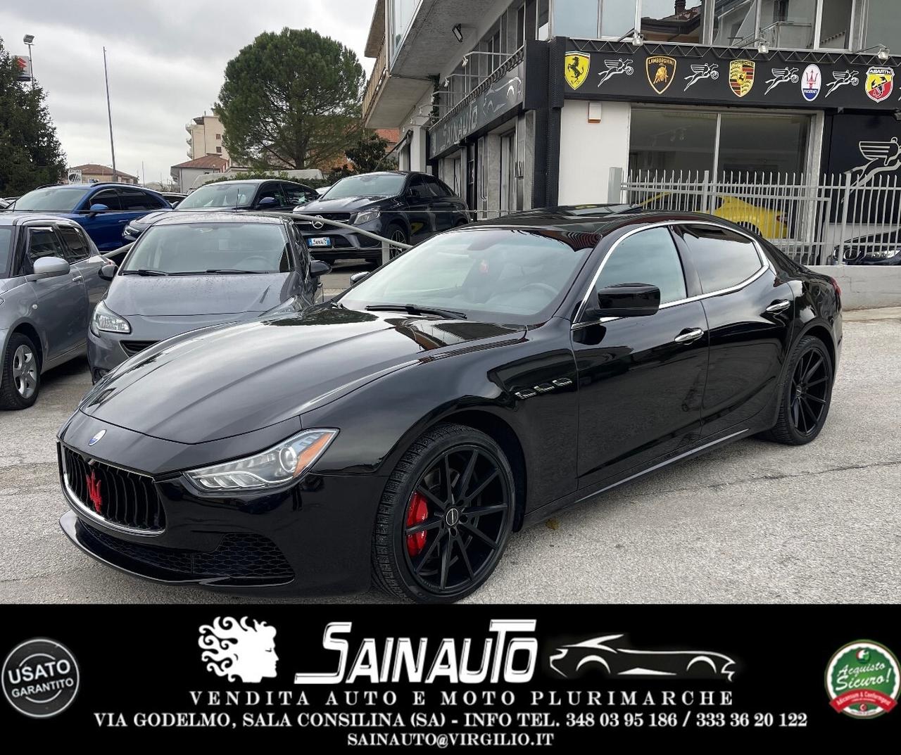 Maserati Ghibli V6 S 410 cv Q4 garanzia