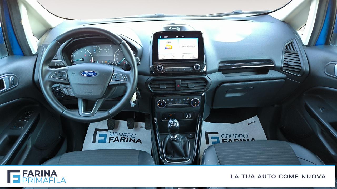 FORD EcoSport 2018 - EcoSport 1.0 ecoboost Titanium s&s 125cv my2