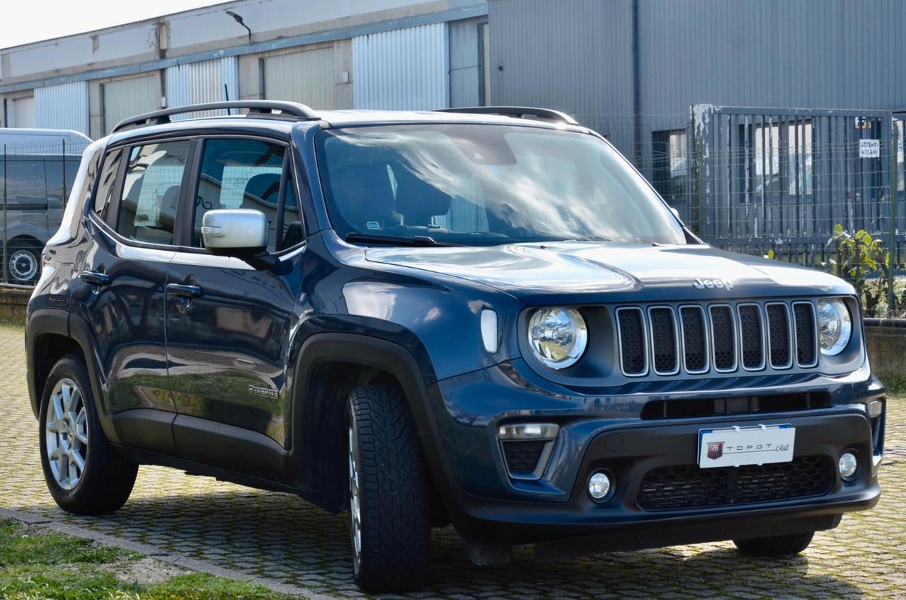 JEEP RENEGADE 1.6 MJT LIMITED 2WD 130cv, PREZZO REALE, SERVICE JEEP, UFF ITALIANA, EURO 6D, APPLE ANDROID, RETROCAMERA, PERMUTE