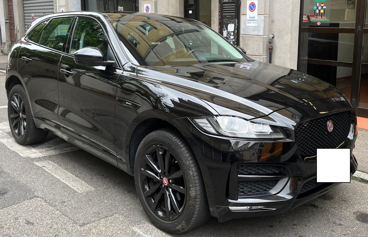 JAGUAR F-PACE 2.0 D 180 CV AWD R-SPORT - MOTORE COMPLETAMENTE REVISIONATO CON FATTURA - IVA ESPOSTA