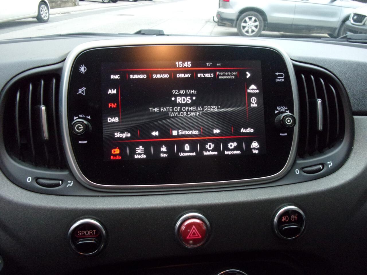 Abarth 595 1.4 Turbo T-Jet 180 CV Competizione