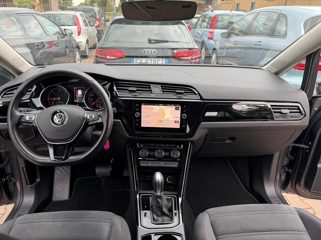 Volkswagen Touran 1.6 TDI 115 CV DSG BlueMotion AUTOMATICA NAVIGA SENSORI PDC CRUISE