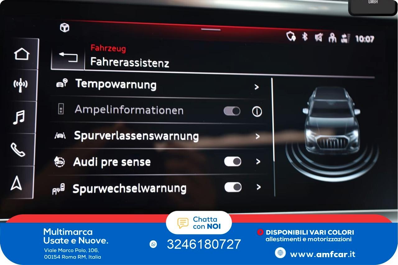 Audi Q3 35 TDI S tronic S line Panoramico telecamera car play