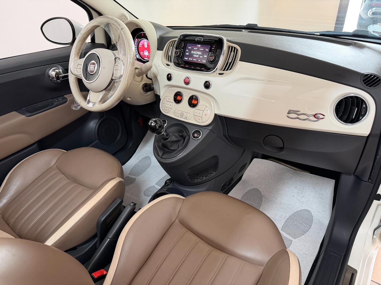 Fiat 500 Cabrio 1.2 LOUNGE NAVI/PELLE/PDC