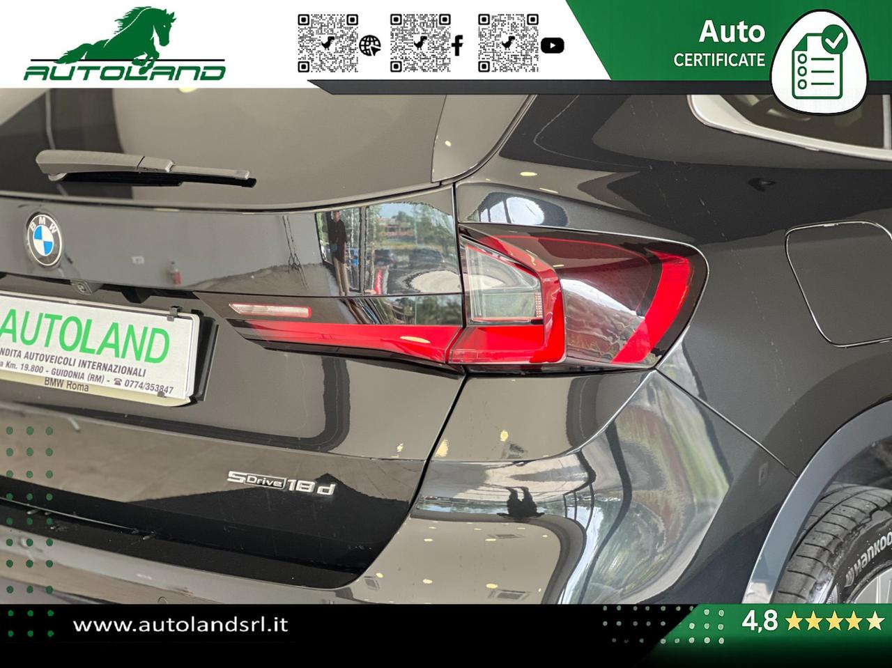 BMW X1 sdrive18d X-Line auto IVA ESPOSTA - UNIPRO