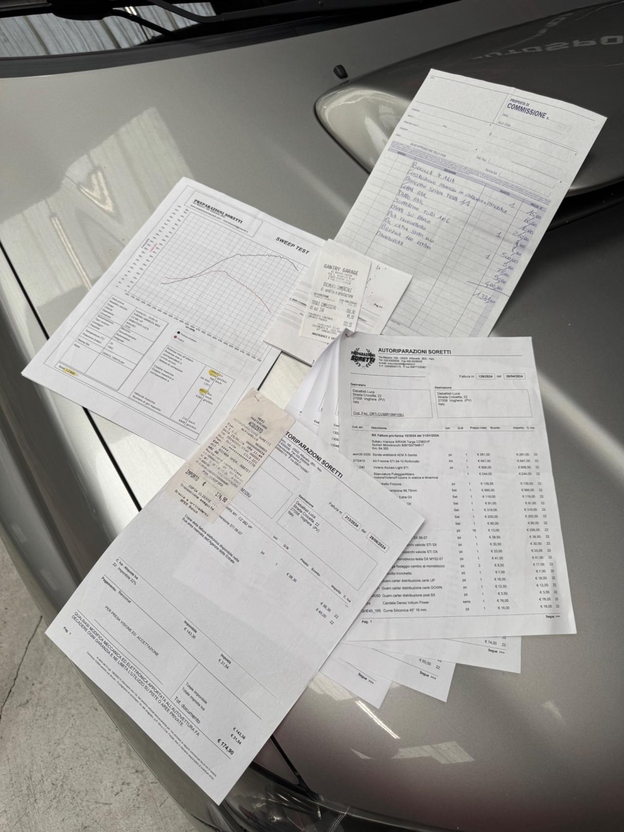 Subaru Impreza SWAP STI 2.5 turbo 16V WRX PREP SORETTI