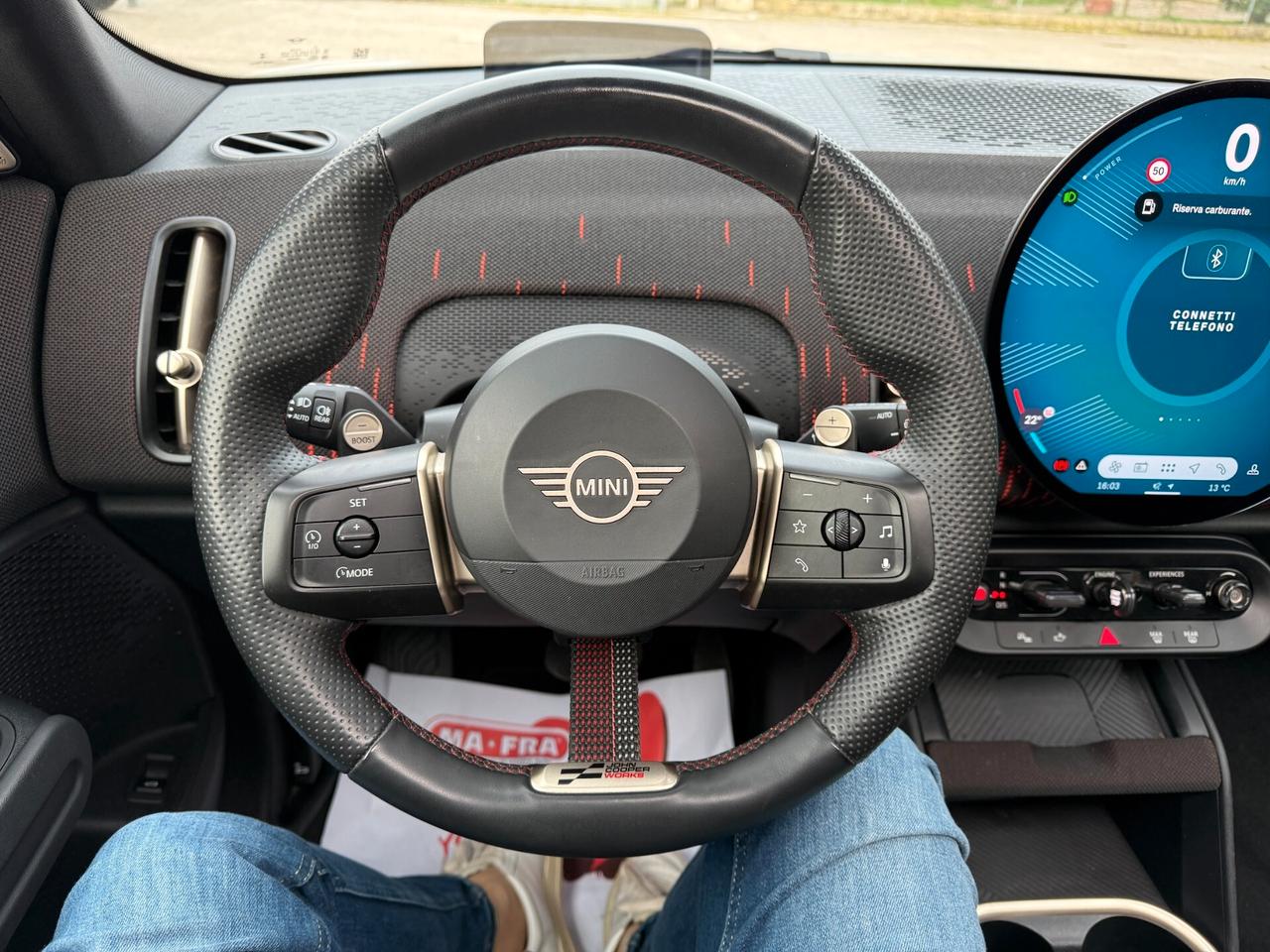 Mini Countryman John Cooper Works C 1.5 JCW auto TETTO PELLE FULL OPTIONAL